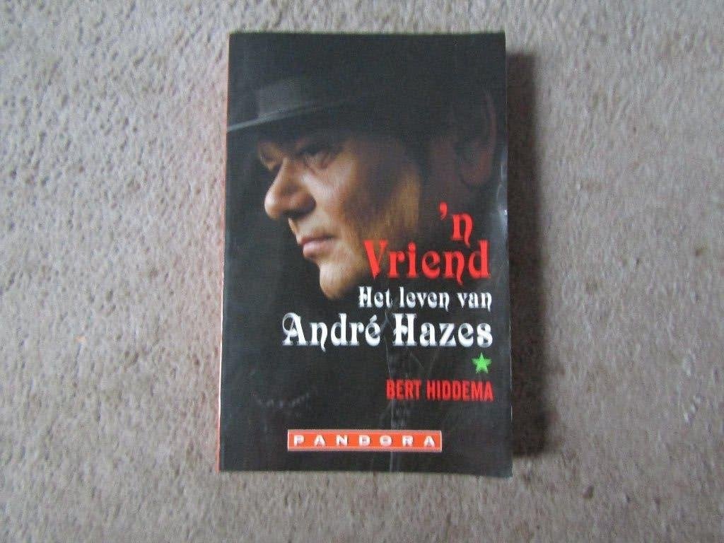 Boek: 'n Vriend - Bert Hiddema over het leven van Andre Haze, Gelezen, Overige, Ophalen of Verzenden, Bert Hiddema