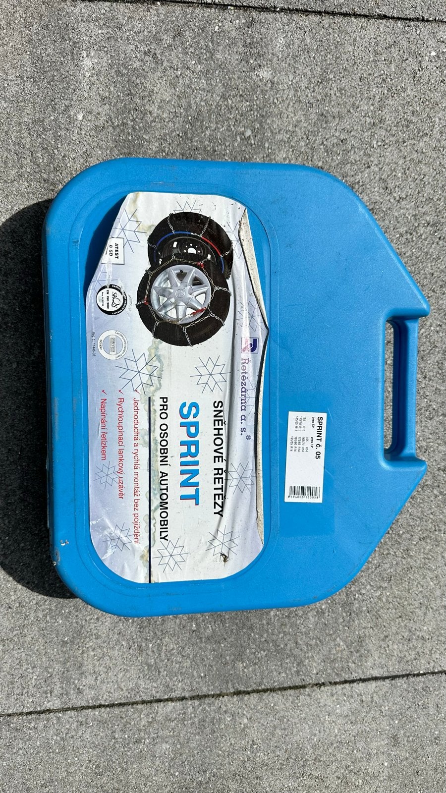 Sprint Sneeuwkettingen - Maat 05, Auto diversen, Sneeuwkettingen, Ophalen, Zo goed als nieuw