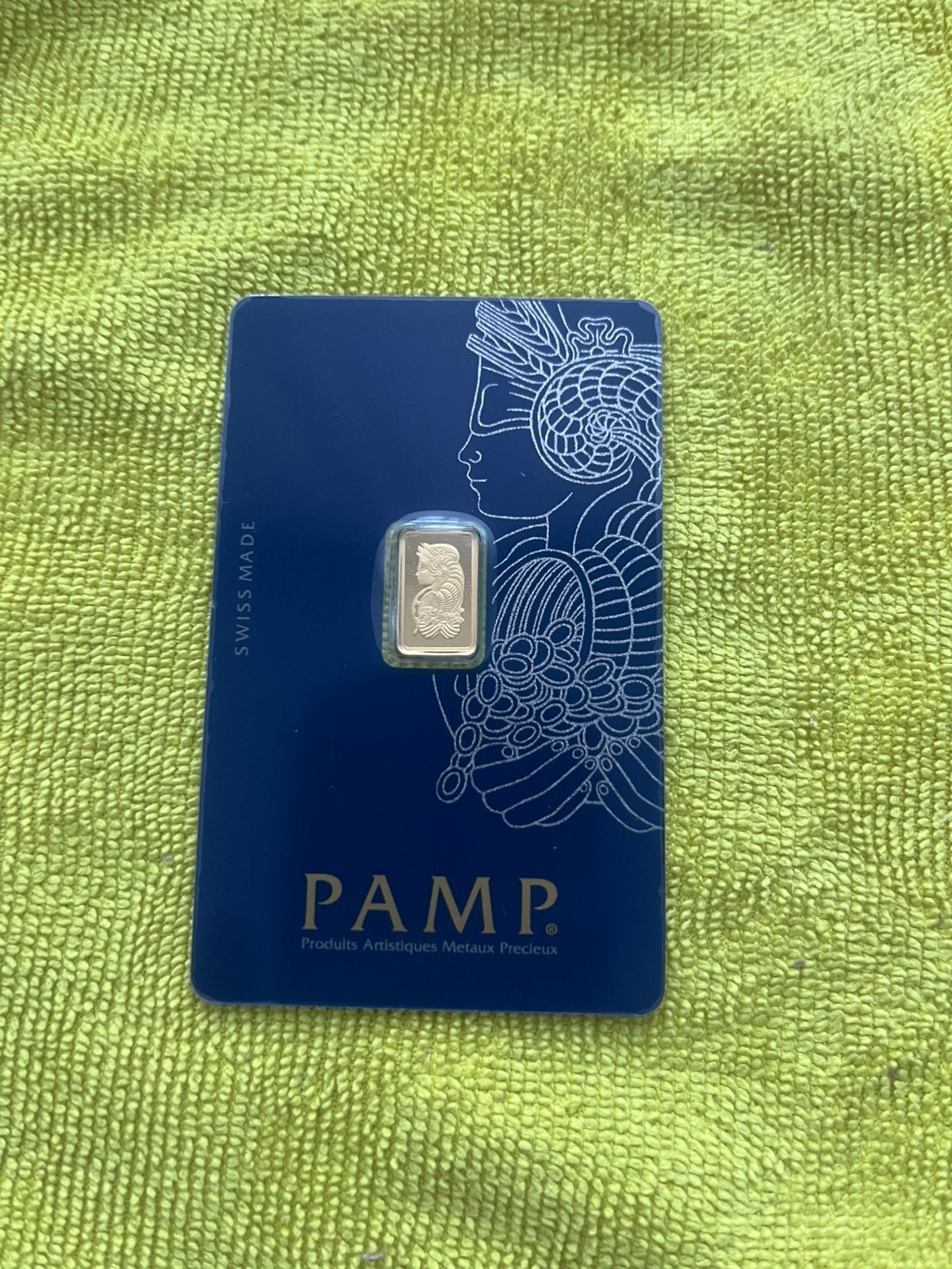 PAMP SUISSE 🇨🇭GOUDBAAR 1 gram., Ophalen of Verzenden, Goud