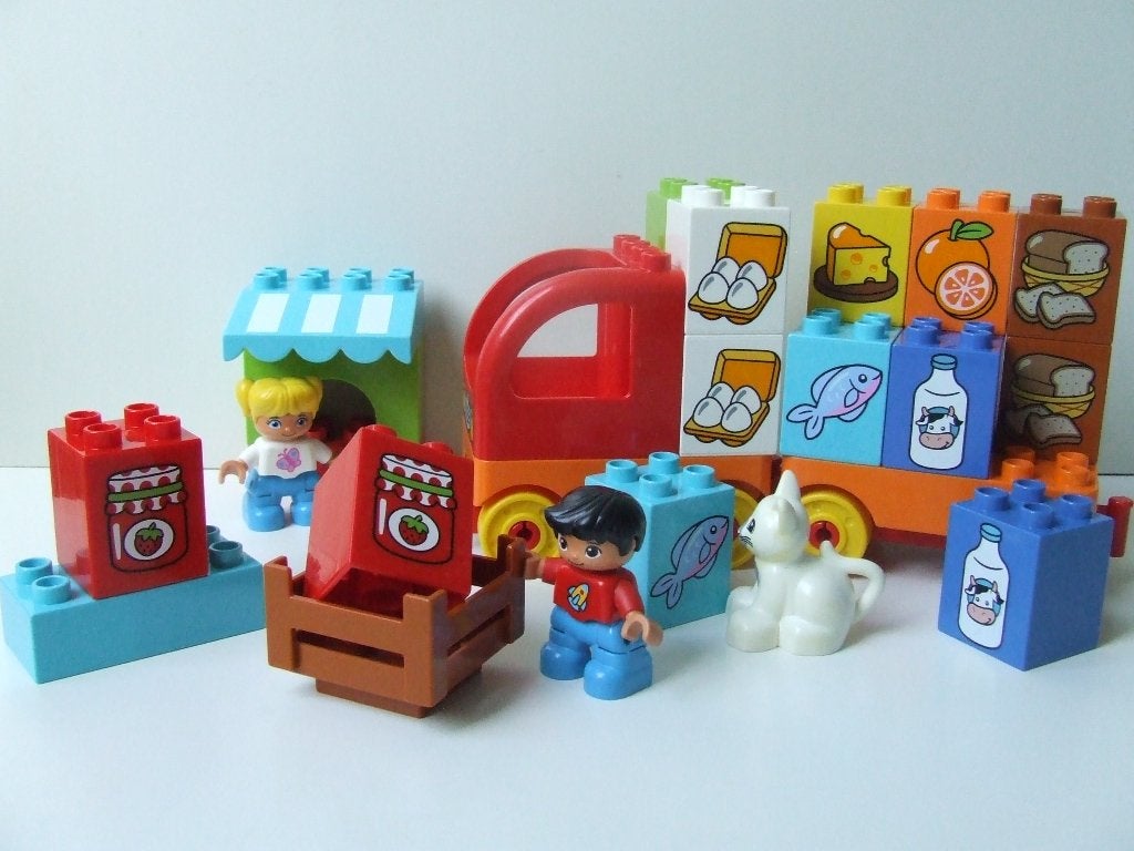 Duplo set 10818 –Mijn eerste truck/My First Truck (compleet), Ophalen of Verzenden, Zo goed als nieuw, Compleet, Duplo