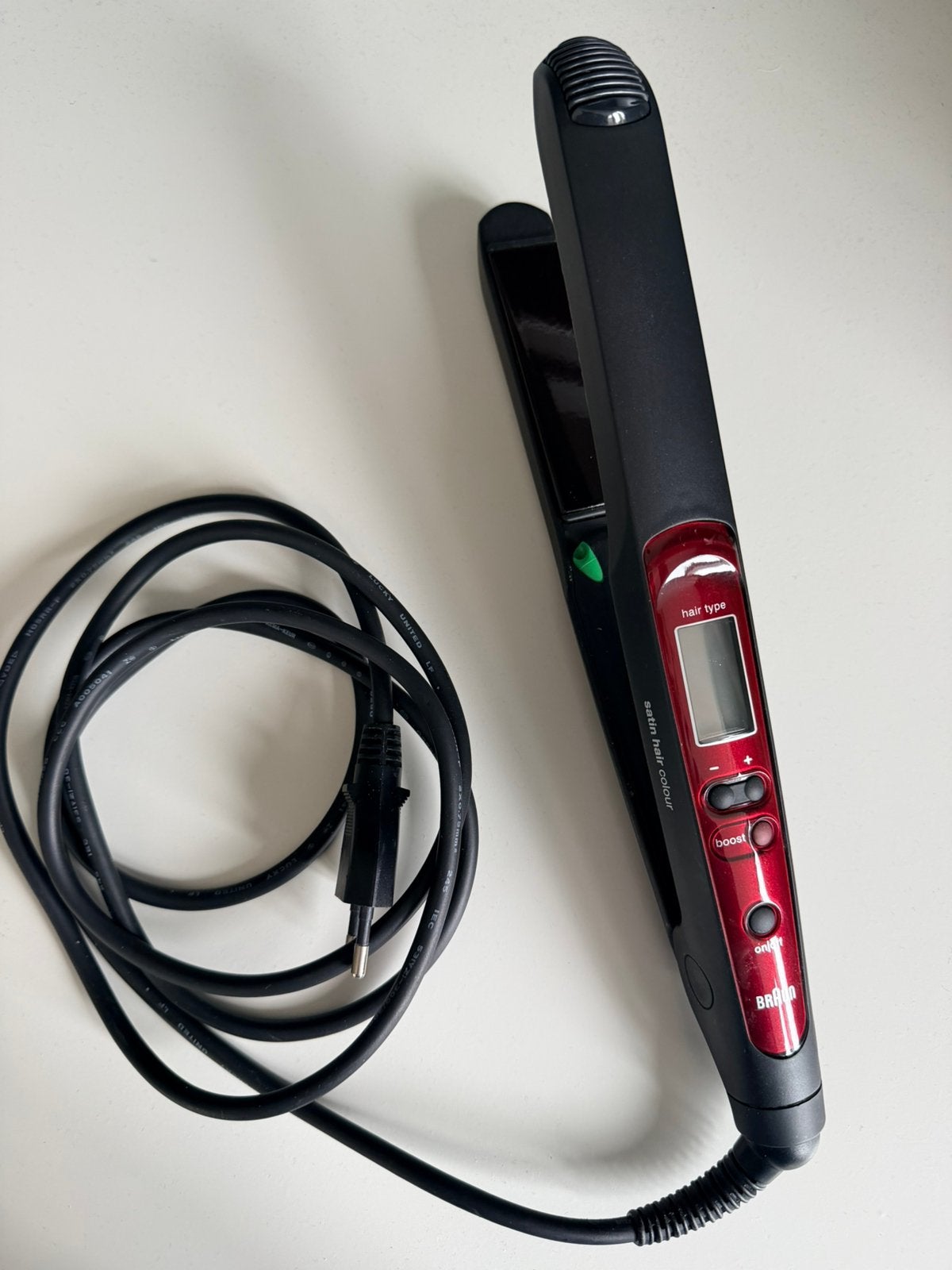 Braun straightener, krultang & Kruidvat krulborstel, Ophalen of Verzenden, Zo goed als nieuw, Haarverzorging