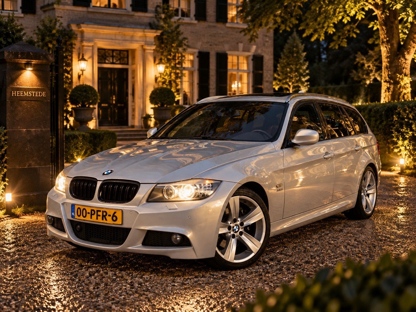 BMW E91 330xd Individual M-pakket Full options NL auto 300pk, Auto's, Automaat, 1800 kg, Vierwielaandrijving, Particulier