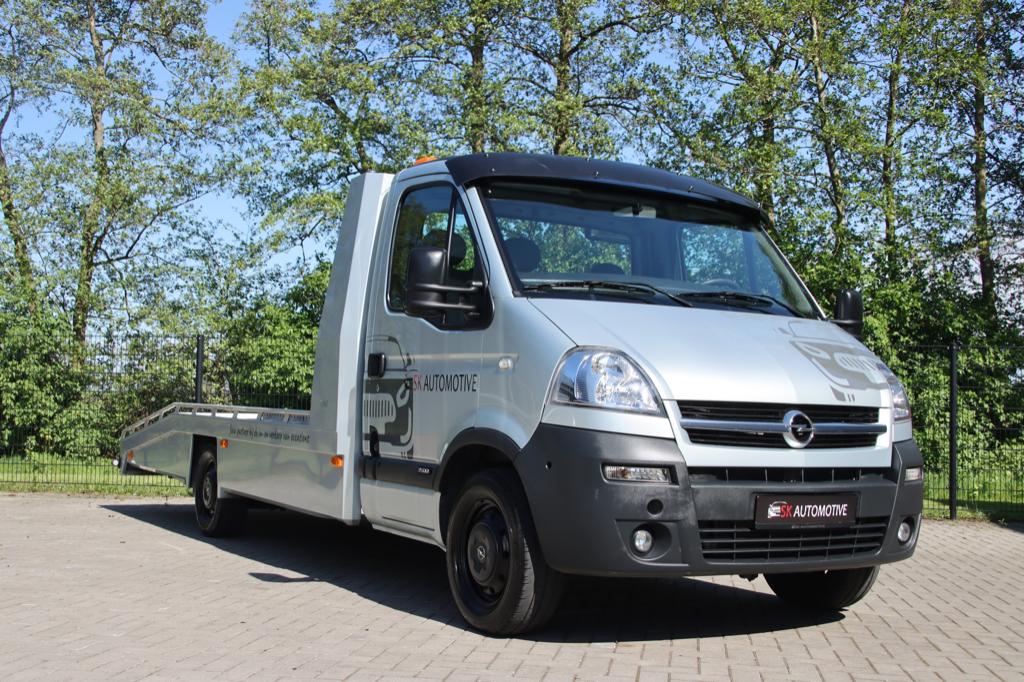 Opel Movano 3.0 CDTI Tijhof oprijwagen Weinig km!!!, Voorwielaandrijving, Stof, Zwart, 4 cilinders