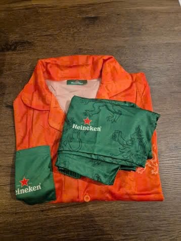 WK oranje pilsjama van Heineken. Maat l/xl, Ophalen, Nieuw, Kleding, Heineken