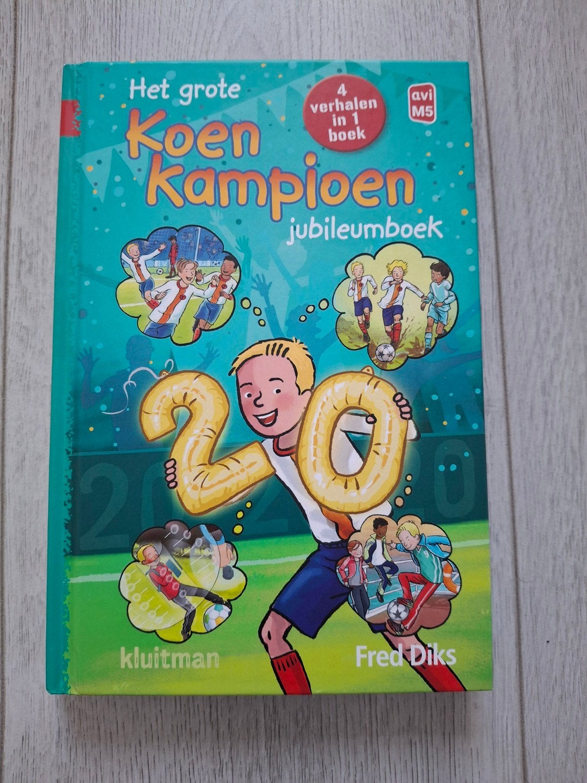 Koen Kampioen 20 jaar! Jubileumboek, AVI M5, Boeken, Fictie algemeen, Ophalen of Verzenden, Zo goed als nieuw, Fred Diks