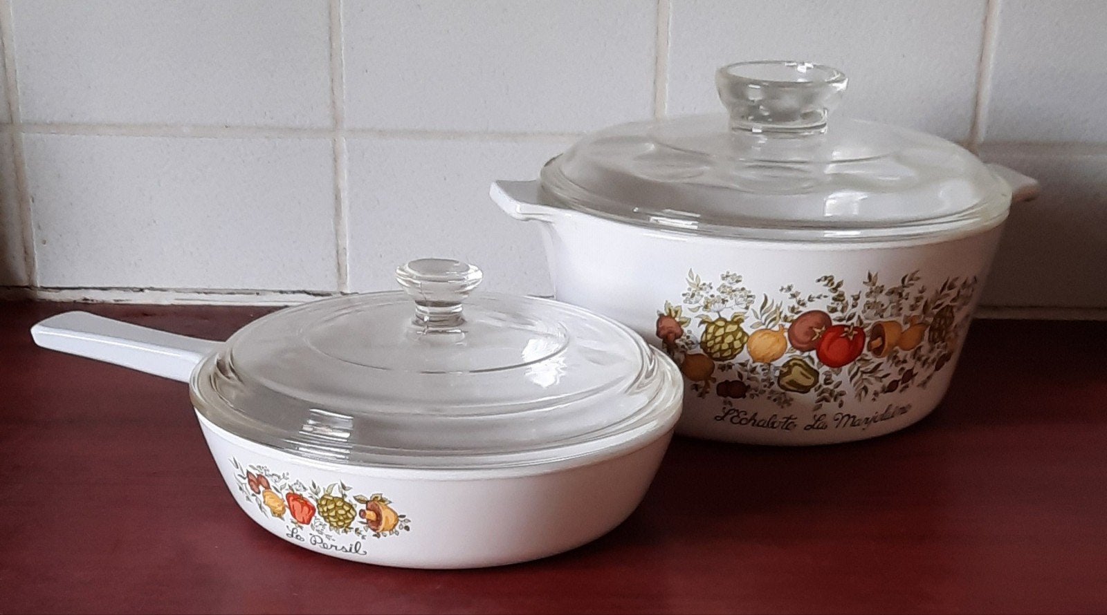 Vintage  Corning ware schalen, Ophalen
