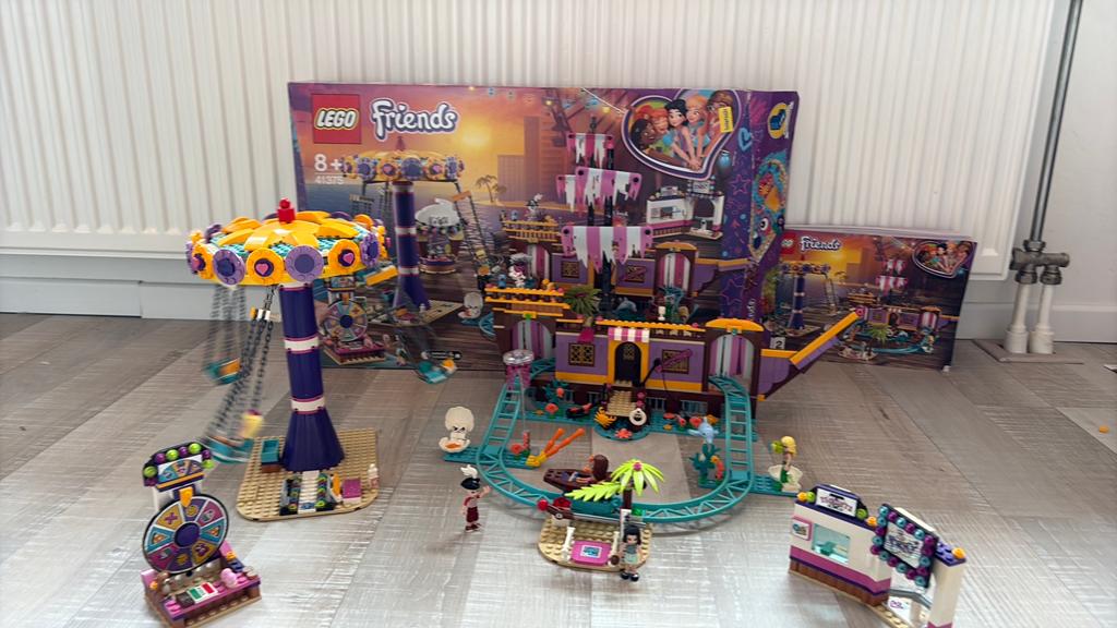 Lego friends kermis, Ophalen of Verzenden, Zo goed als nieuw