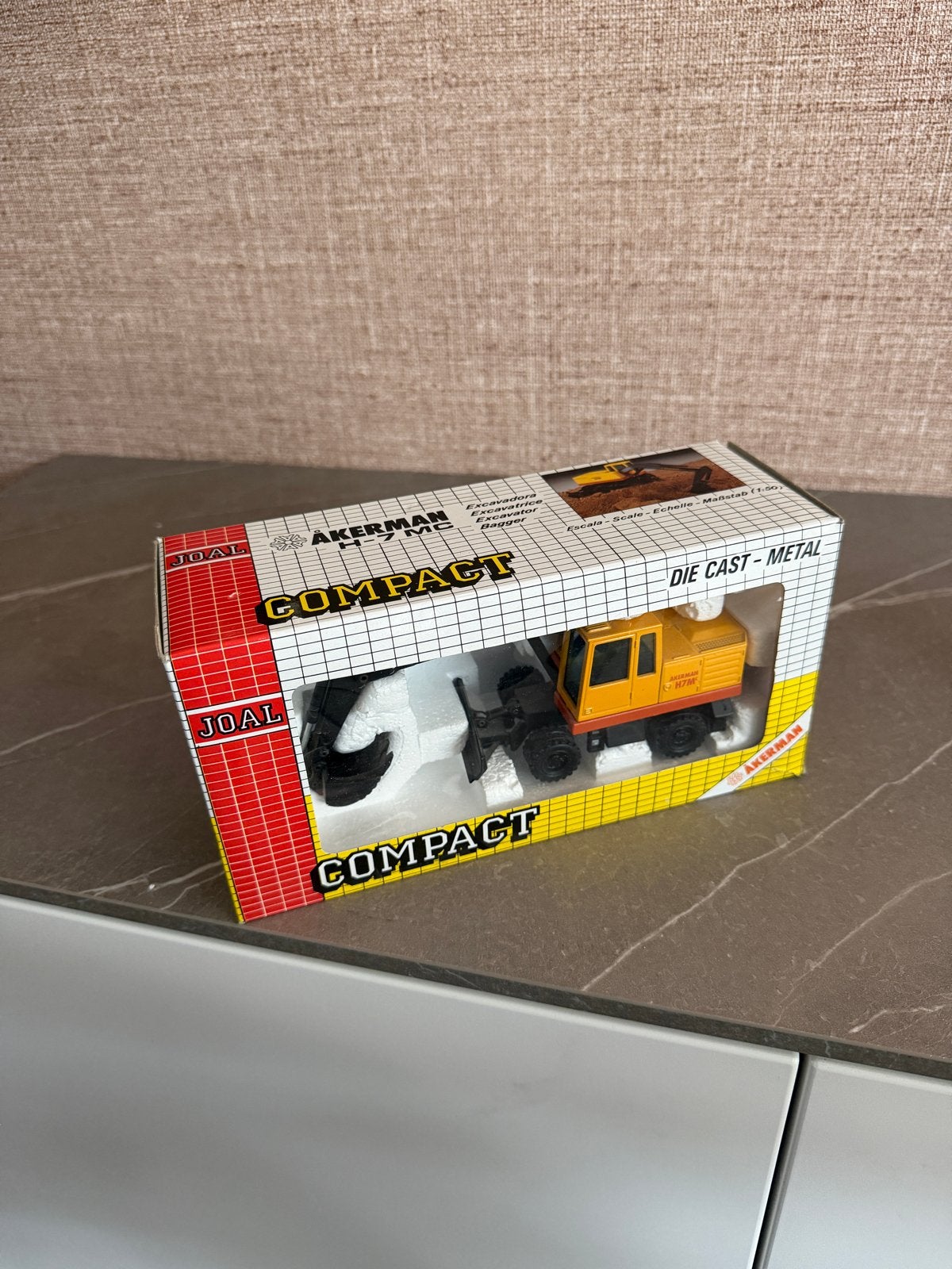 Joal Akerman H7C Compact Graafmachine Die-Cast Model, Ophalen of Verzenden, Zo goed als nieuw