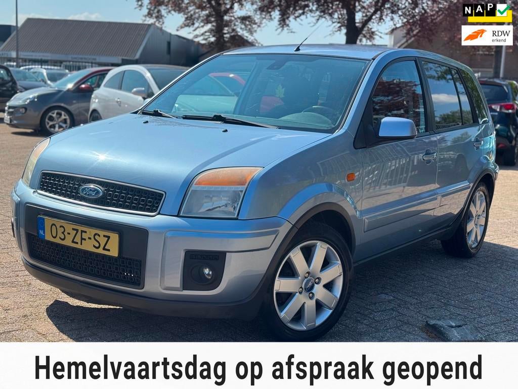 Ford Fusion 1.6-16V Futura APK 16-04-2027 NW.KOPPELING AIRCO, Auto's, Ford, Bedrijf, Te koop, Fusion, ABS, Airbags, Airconditioning