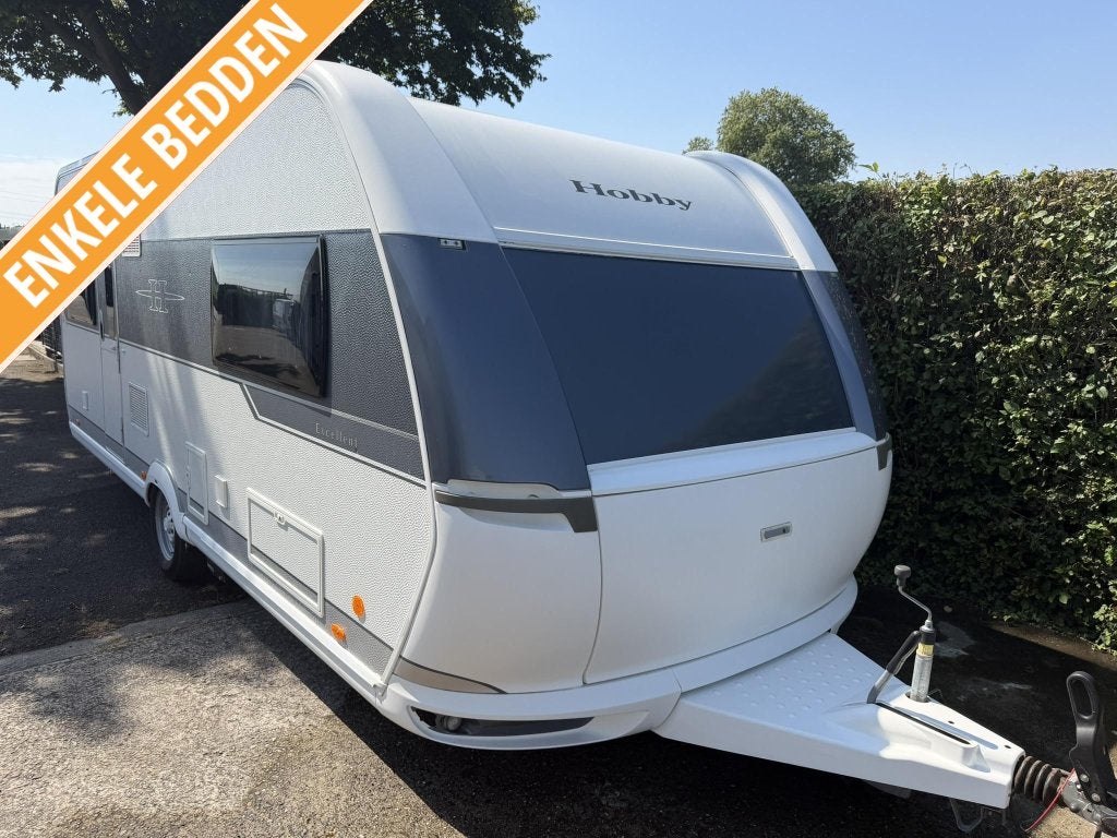 Hobby Excellent 560 UL - Enkele bedden - Mover, Rondzit, Hobby, Bedrijf, Schokbreker