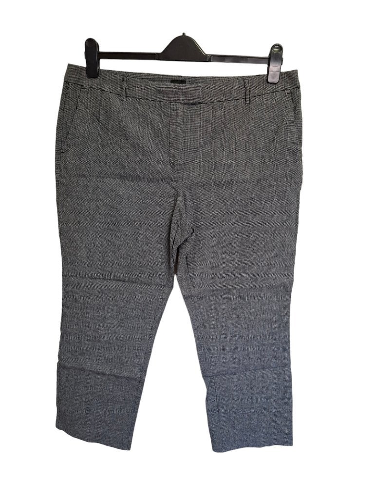 Prachtige grijsblauwe C&A Your Sixt Sense capri broek mt 44., Maat 42/44 (L), Zo goed als nieuw, Driekwart, C&A