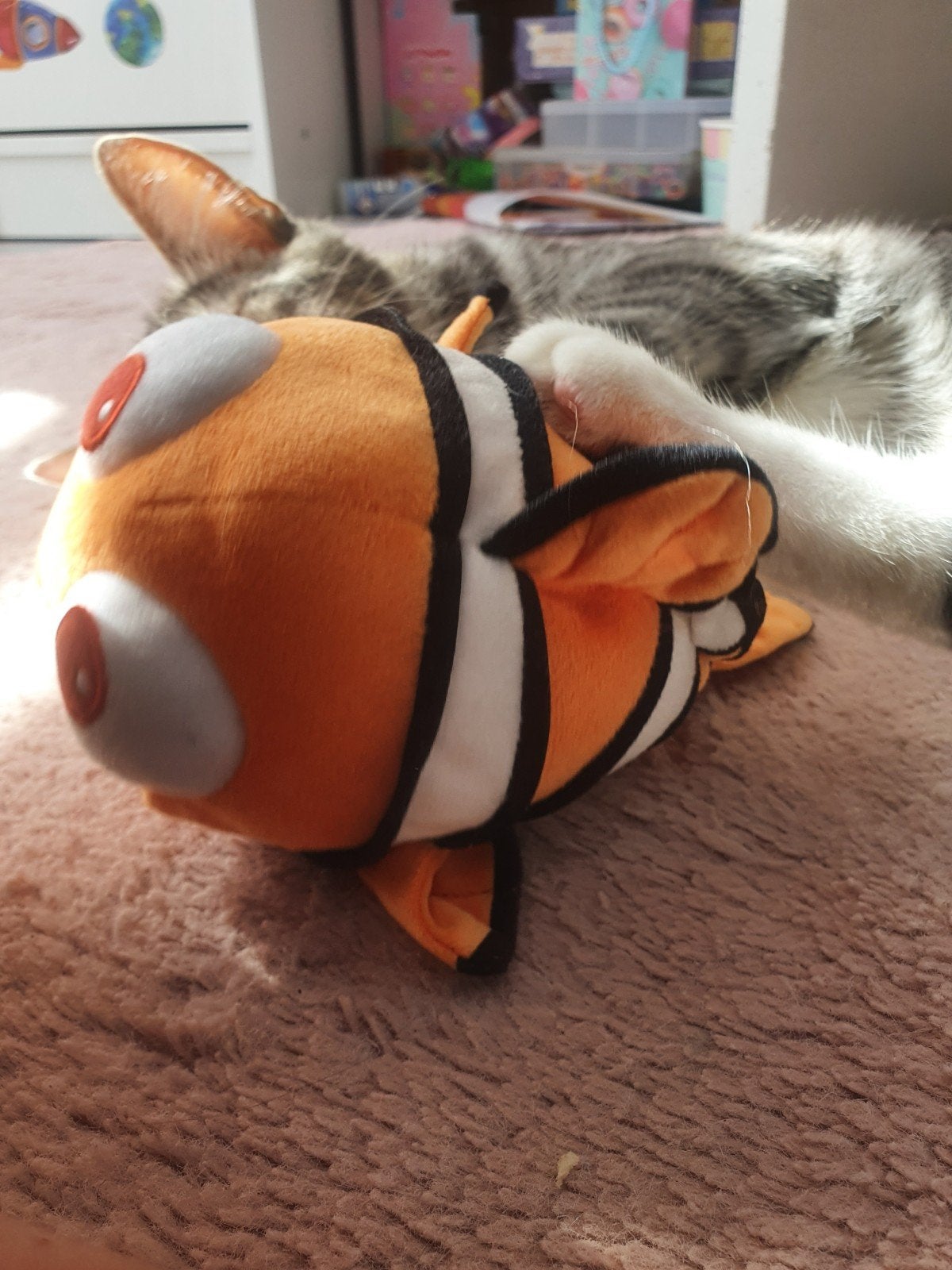 Nemo knuffelvis - Finding Nemo, Oranje, Gebruikt, Disney, Overige typen
