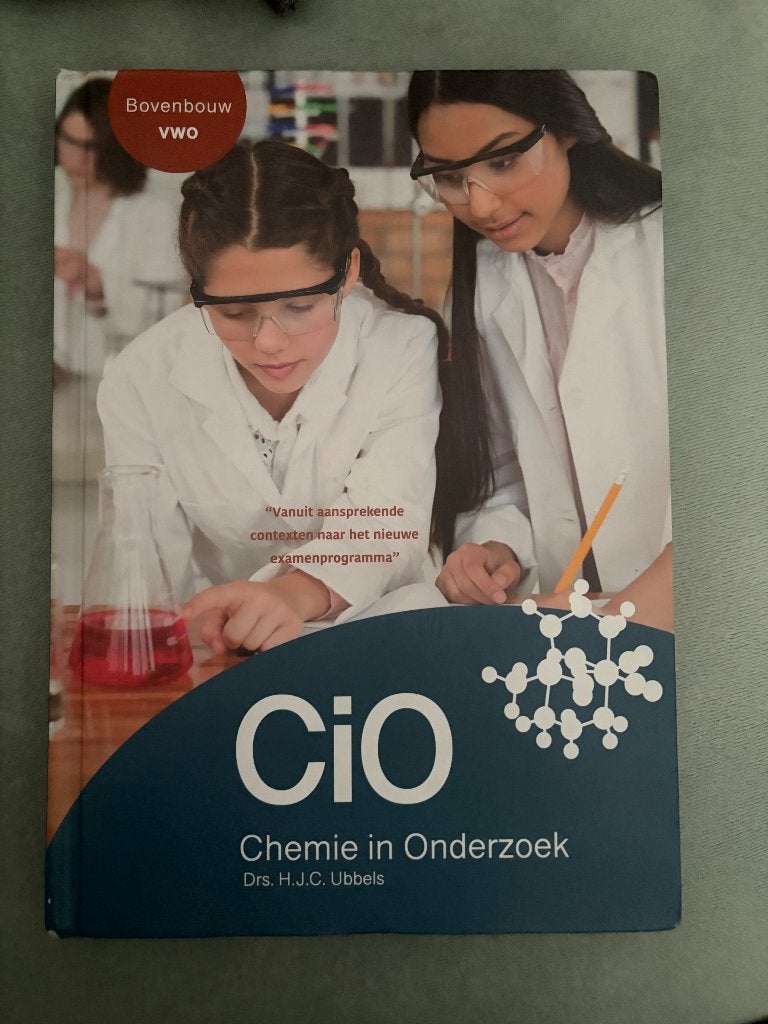 Chemie in onderzoek, Boeken, Ubbels, VWO, Scheikunde, Nieuw