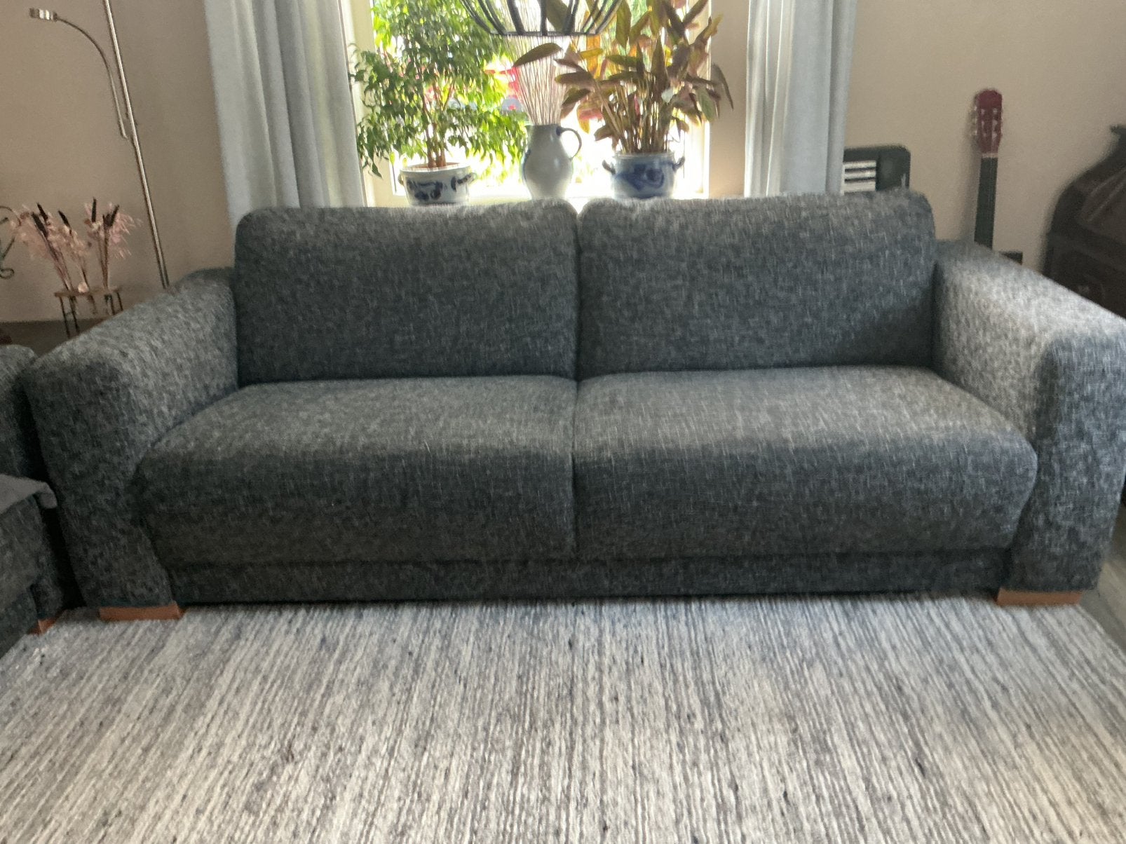 Te koop 3 zits bank , 50 euro., Huis en Inrichting, Banken | Bankstellen, Ophalen, Gebruikt, Driepersoons, 75 tot 100 cm