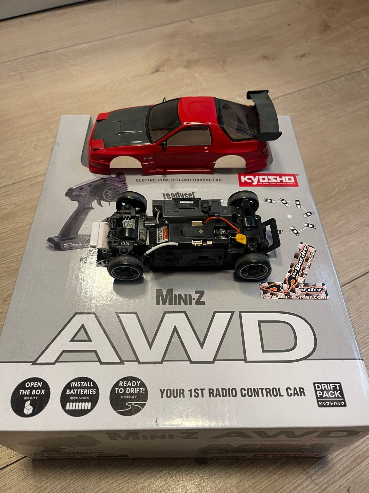 Kyosho Mini-Z AWD RC auto - Zo goed als nieuw, Hobby en Vrije tijd, Modelbouw | Radiografisch | Auto's, Elektro, Ophalen of Verzenden
