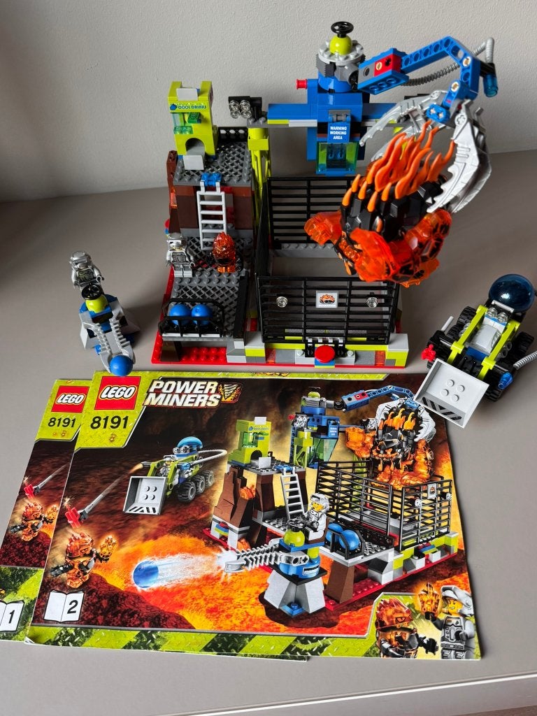 Lego - 8191 - Power Miners - Lavatraz, Overige thema's, Lego, Ophalen of Verzenden, Zo goed als nieuw