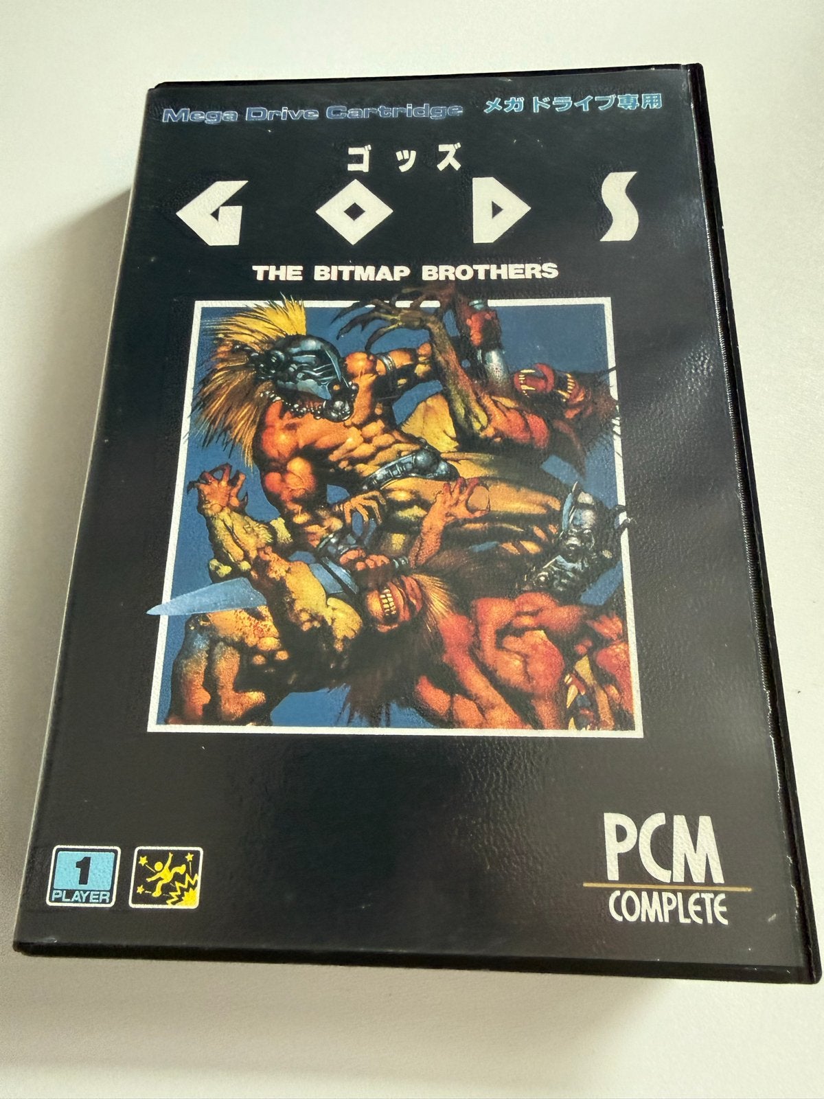 Gods - The Bitmap Brothers (Sega Mega Drive), Avontuur en Actie, 1 speler, Ophalen of Verzenden, Zo goed als nieuw