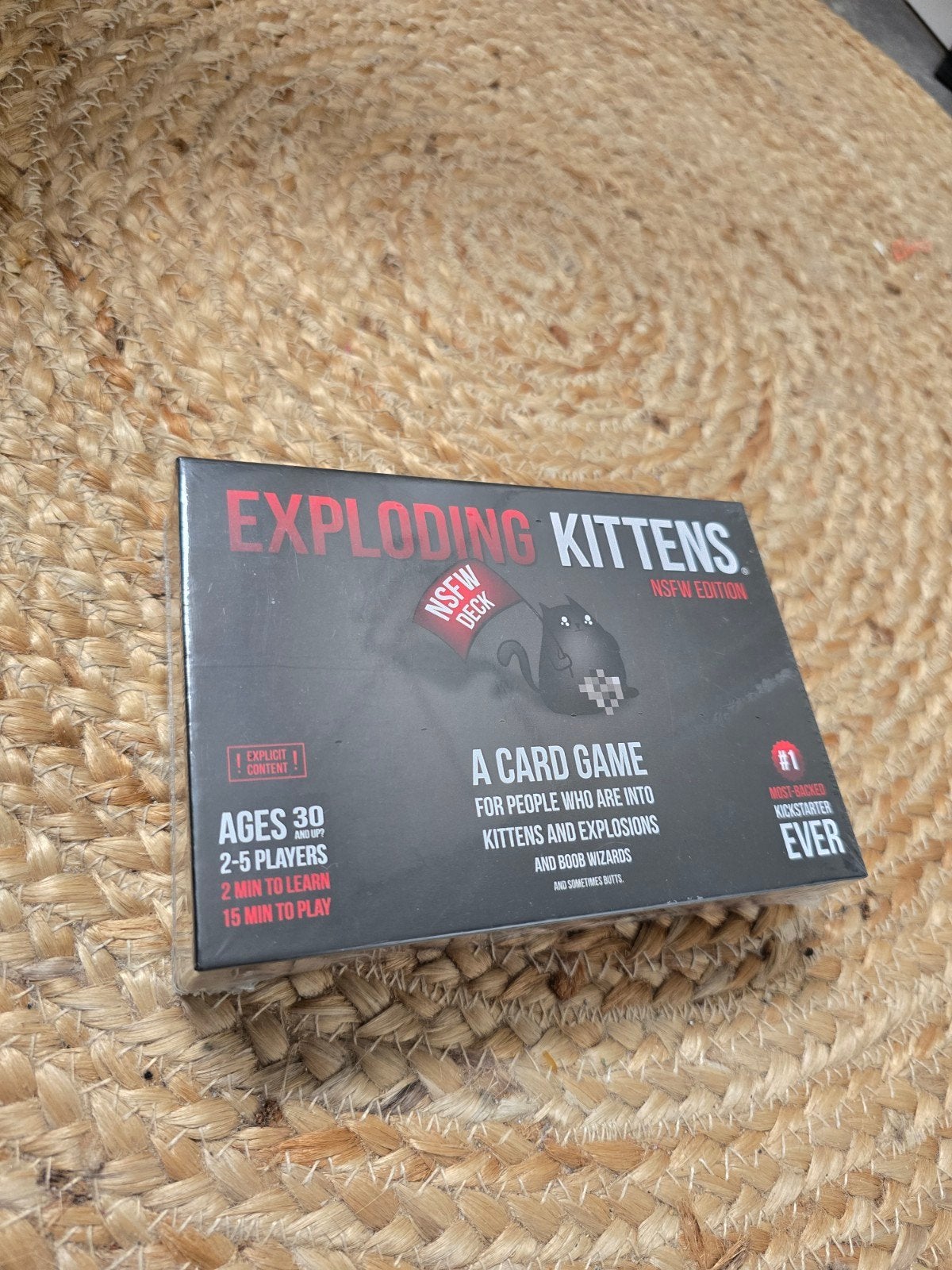 Exploding Kittens NSFW Edition - Nieuw in verpakking, Een of twee spelers, Ophalen of Verzenden, Nieuw, Exploding Kittens LLC