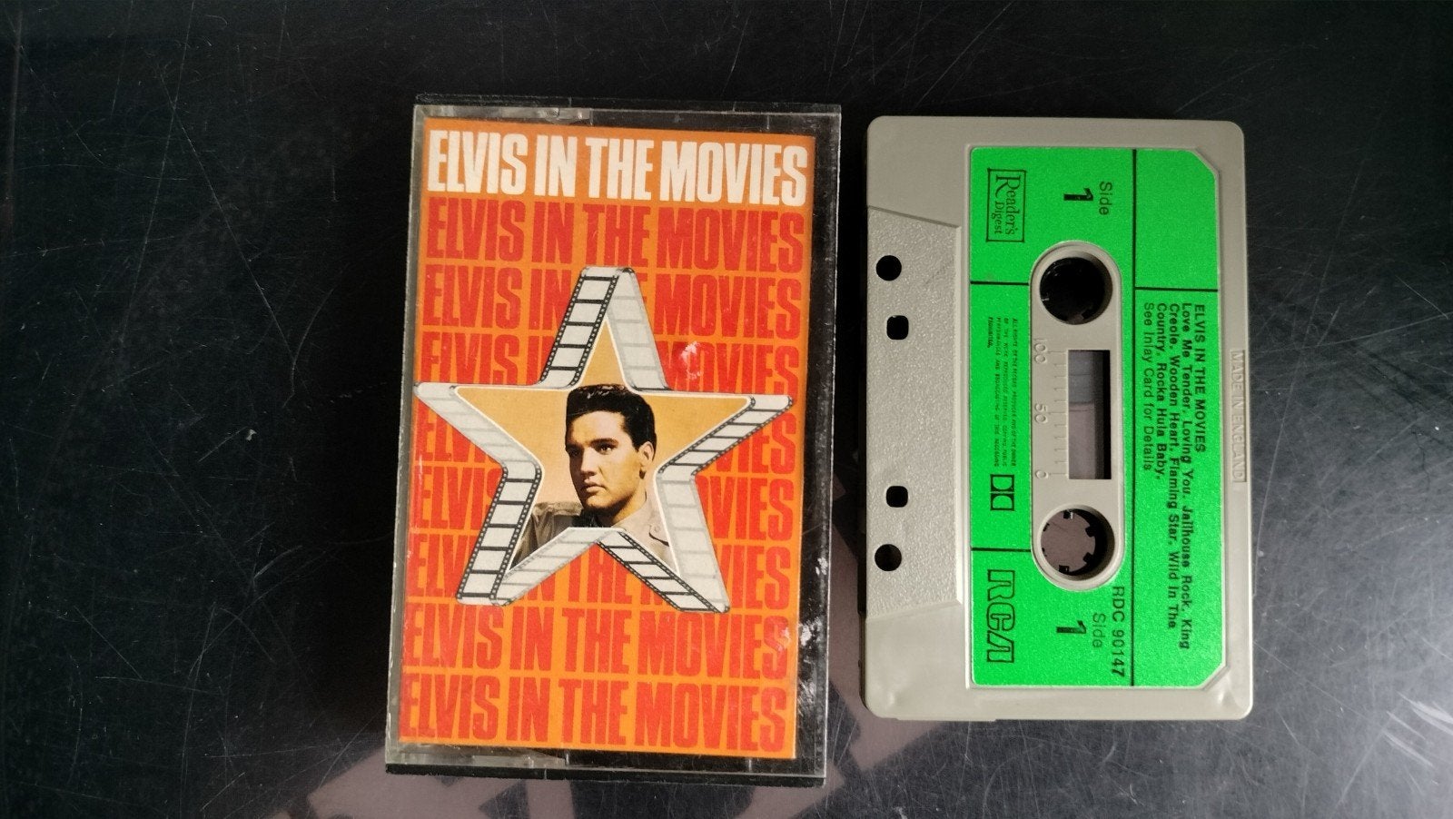 Elvis in the Movies - Cassettebandje, Gebruikt, 1 bandje, Ophalen of Verzenden, Origineel