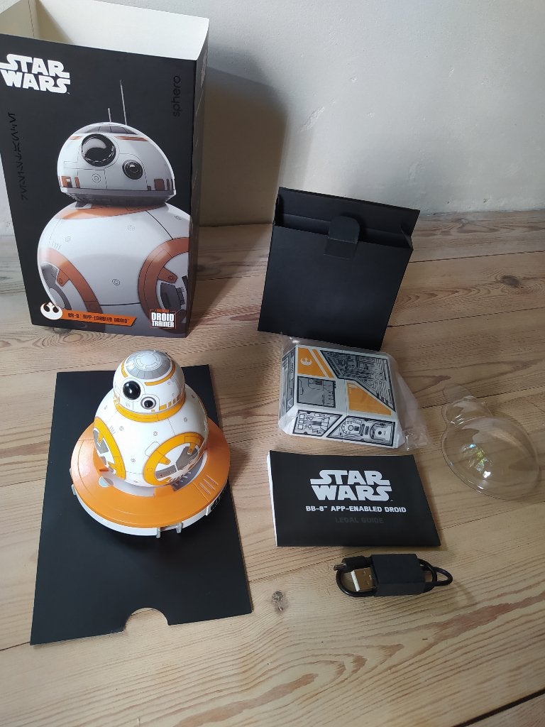 Star Wars BB-8 Sphero in doos: nieuwstaat!, Ophalen of Verzenden, Zo goed als nieuw, Actiefiguurtje