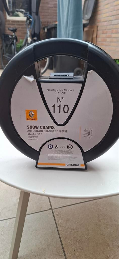 Renault Sneeuwkettingen 110 - 235/65R17, 235/60R18, Auto diversen, Sneeuwkettingen, Ophalen of Verzenden, Zo goed als nieuw