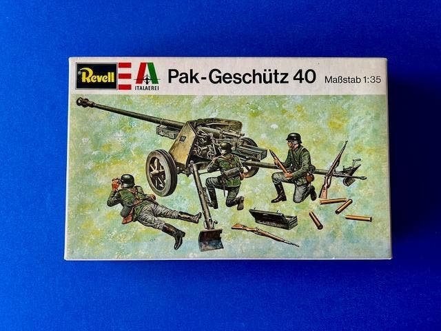 Revell	H-2107	Pak Geschütz 40	1/35	VINTAGE, Tank, Verzenden, Nieuw, 1:32 tot 1:50