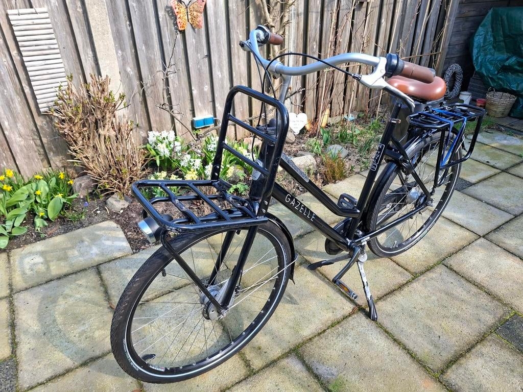 Gazelle Transportfiets Dames - Zo goed als nieuw, Fietsen en Brommers, Fietsen | Dames | Damesfietsen, Zo goed als nieuw, Gazelle