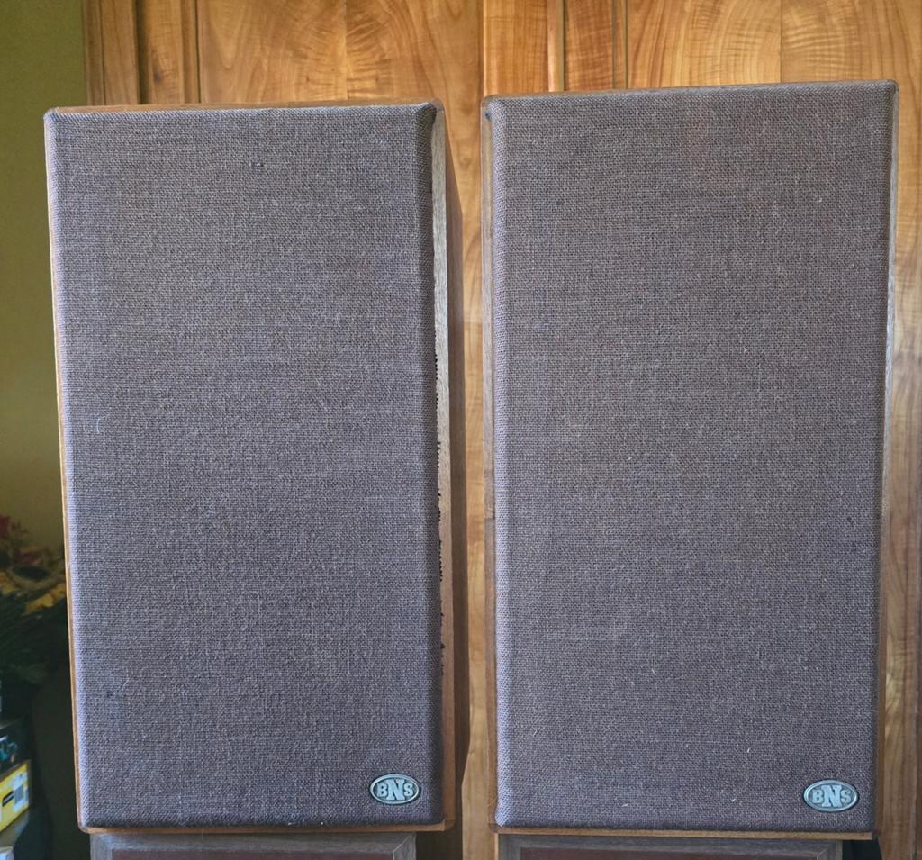 BNS 380 -  3-weg luidsprekers, Gebruikt, 60 tot 120 watt, Front, Rear of Stereo speakers, Ophalen