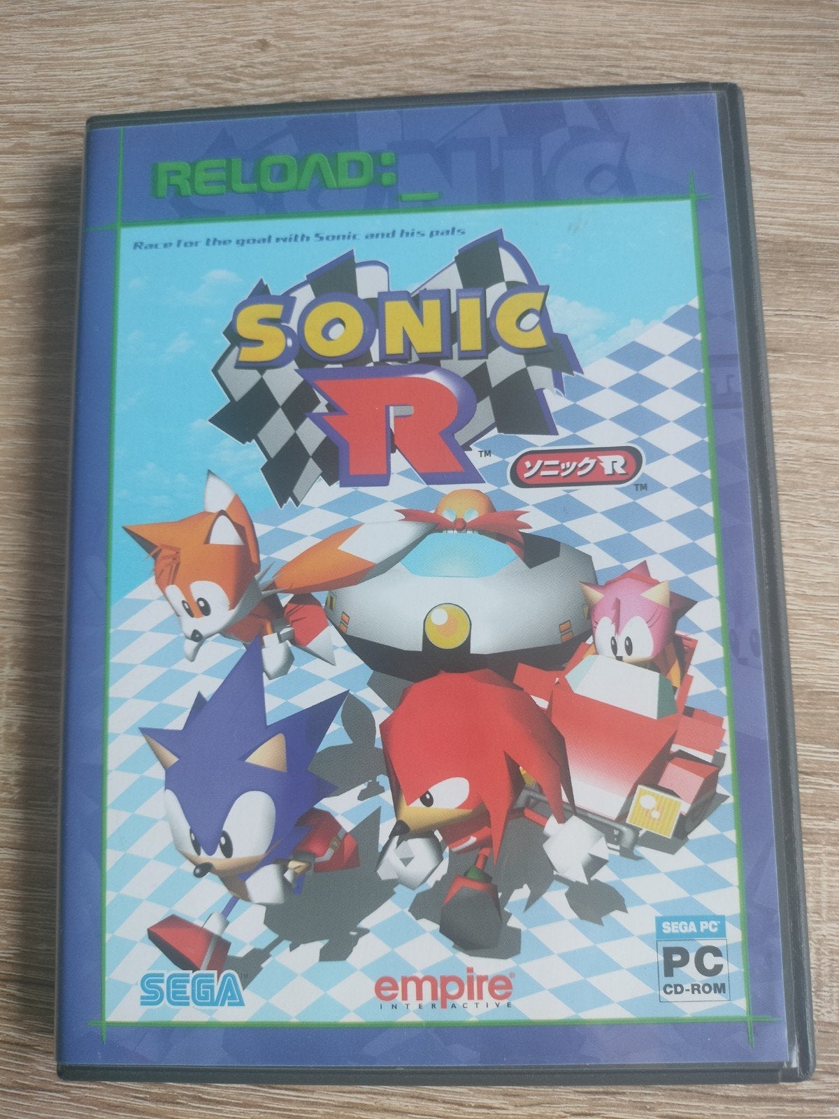 Sonic R - Sega PC CD-ROM - Racegame, Gebruikt, 1 speler, Racen en Vliegen, Ophalen of Verzenden