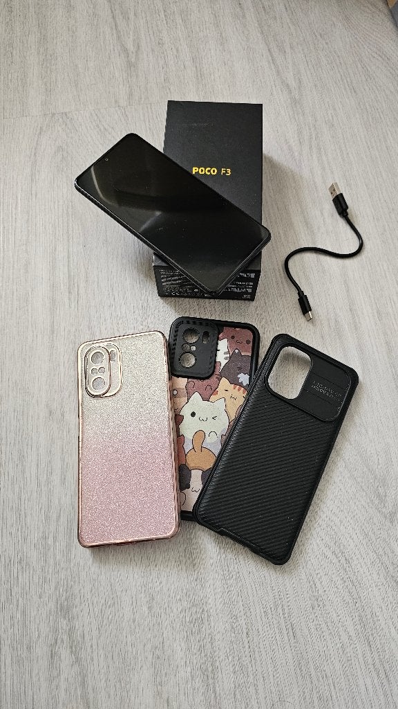 POCO F3 5G (8GB/256GB) Night Black, Telecommunicatie, Ophalen, Overige modellen, Zo goed als nieuw, Zonder simlock