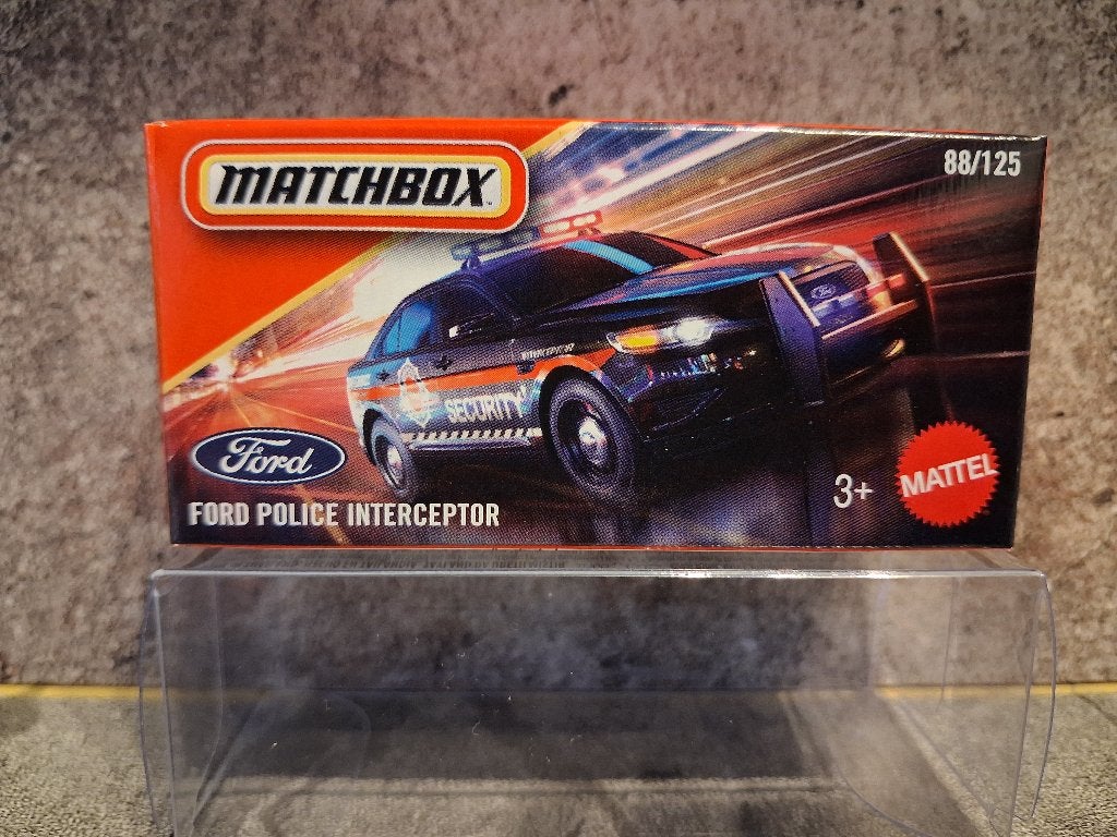 Ford Police Interceptor van Matchbox, Ophalen, Nieuw, Auto