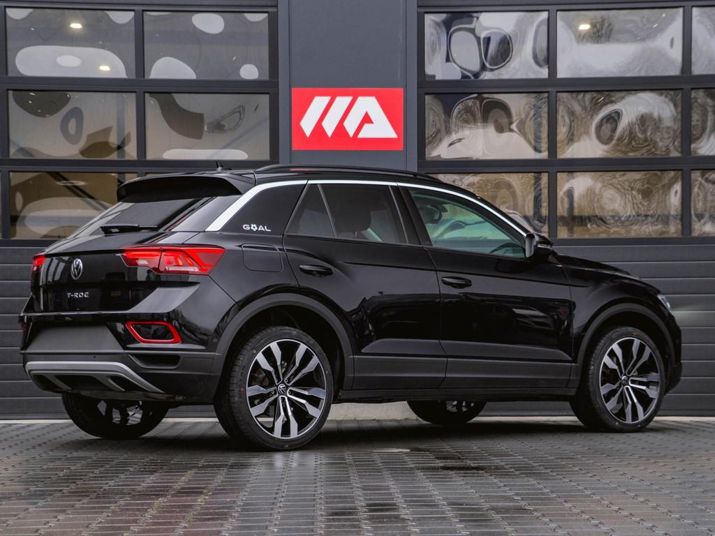 Volkswagen T-ROC 1.5 TSI Goal Edition PDC|Stoelverwarming|Ca, Stof, 4 cilinders, Zwart, Bedrijf