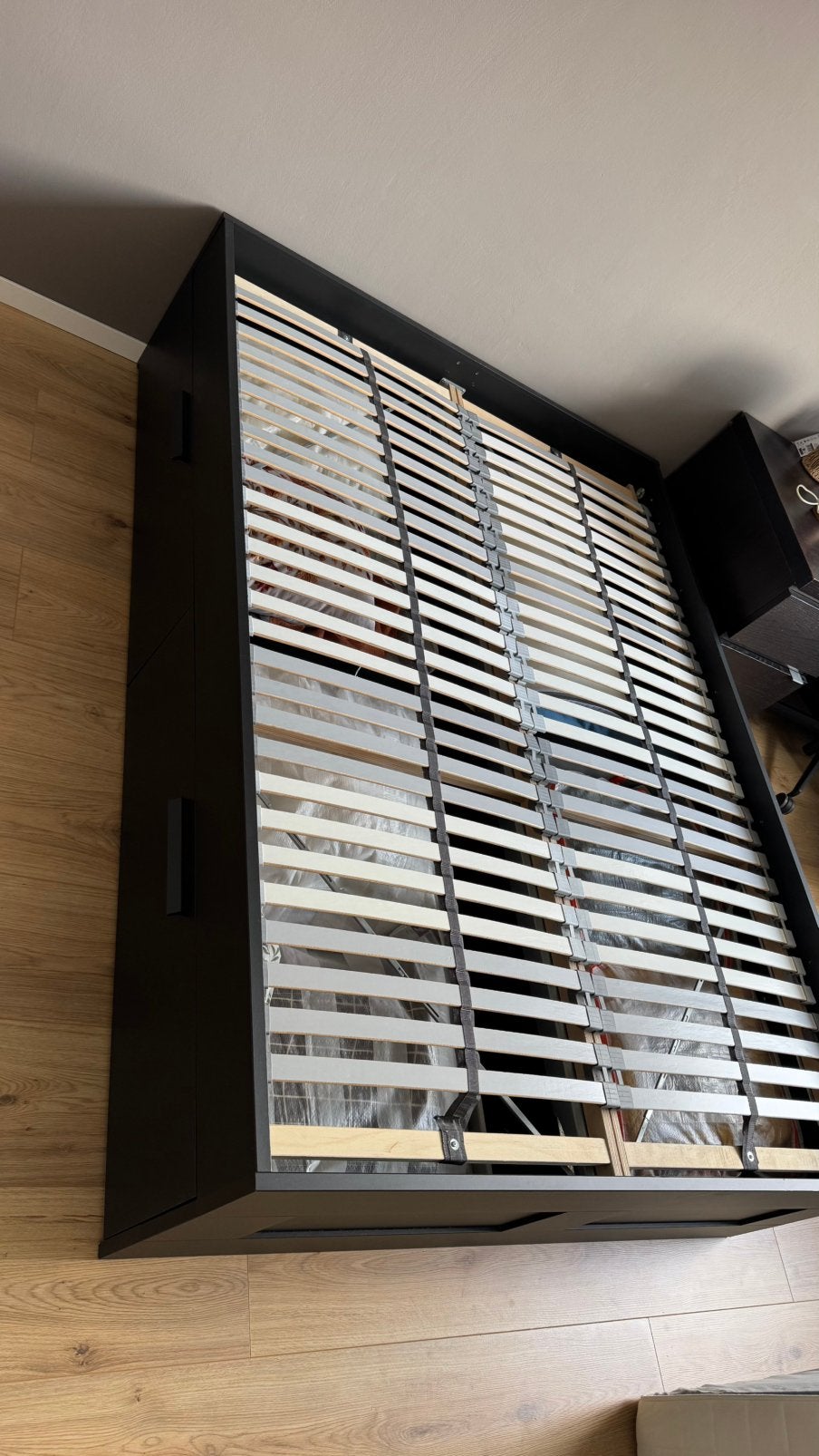 IKEA-bed frame, Ophalen, Gebruikt, Wit, Tweepersoons