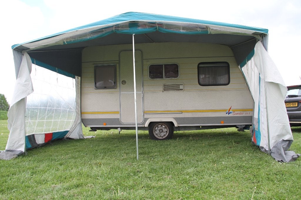Sterckeman Sunstar 3,90t caravan met voortent, Standaardzit, Sterckeman, Particulier, Luifel