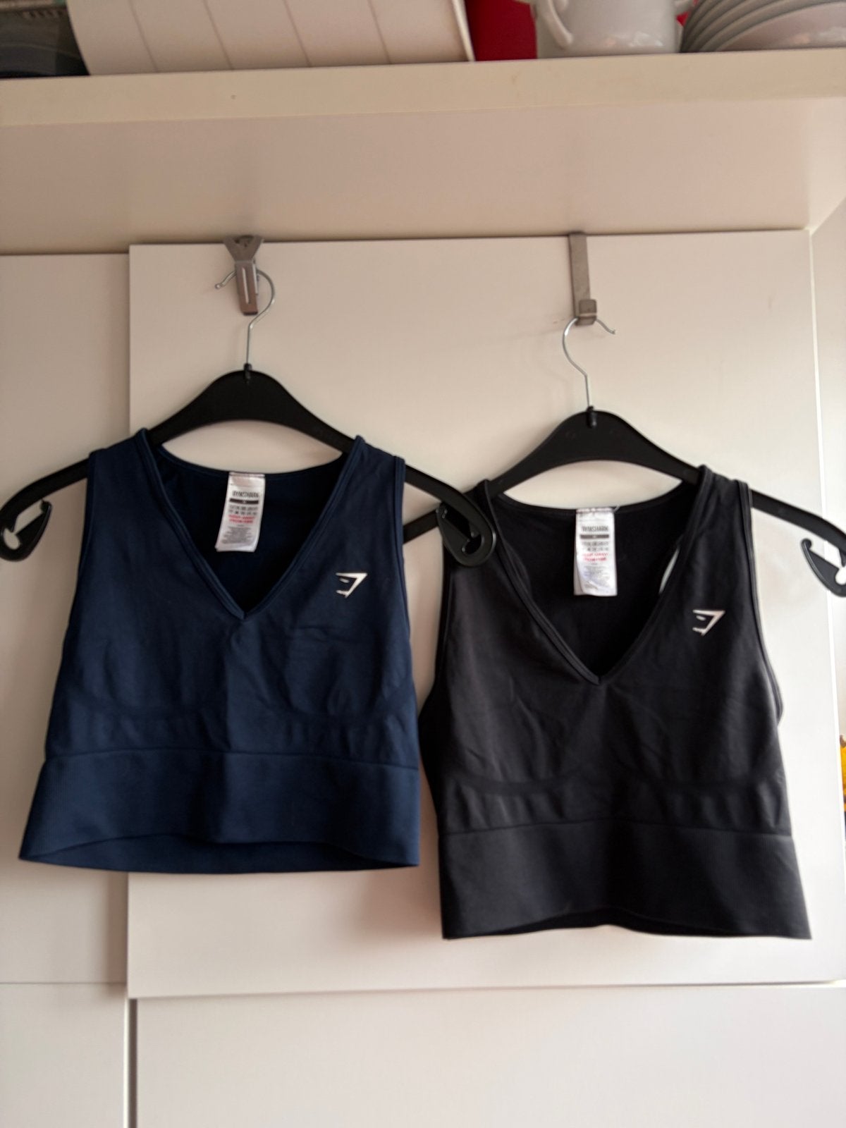 2x Gymshark SEAMLESS CROP TANK, Maat 38/40 (M), Overige kleuren, Ophalen of Verzenden, Gymshark