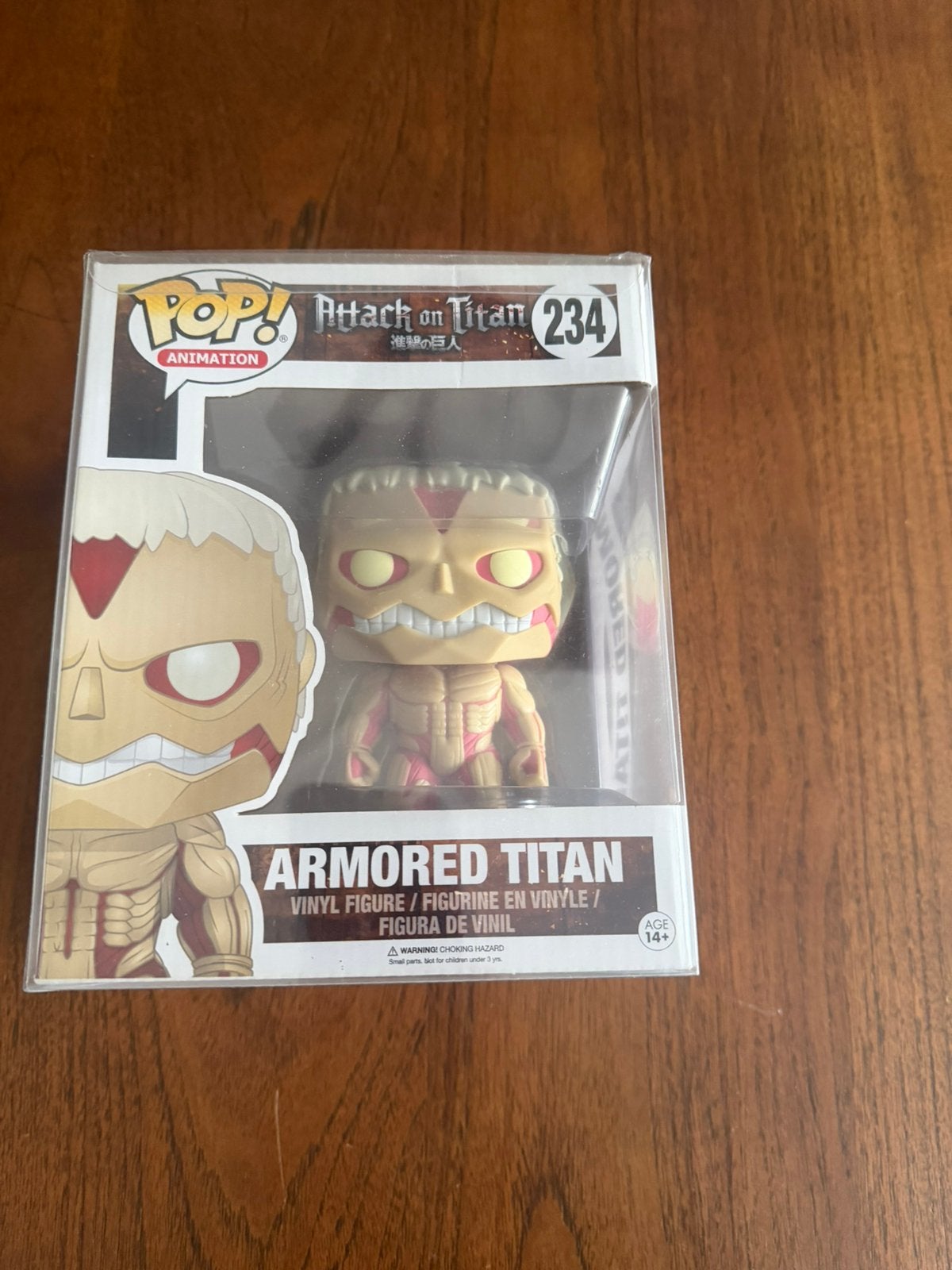 Funko Pop! Attack on Titan Armored Titan #234, Ophalen of Verzenden, Nieuw
