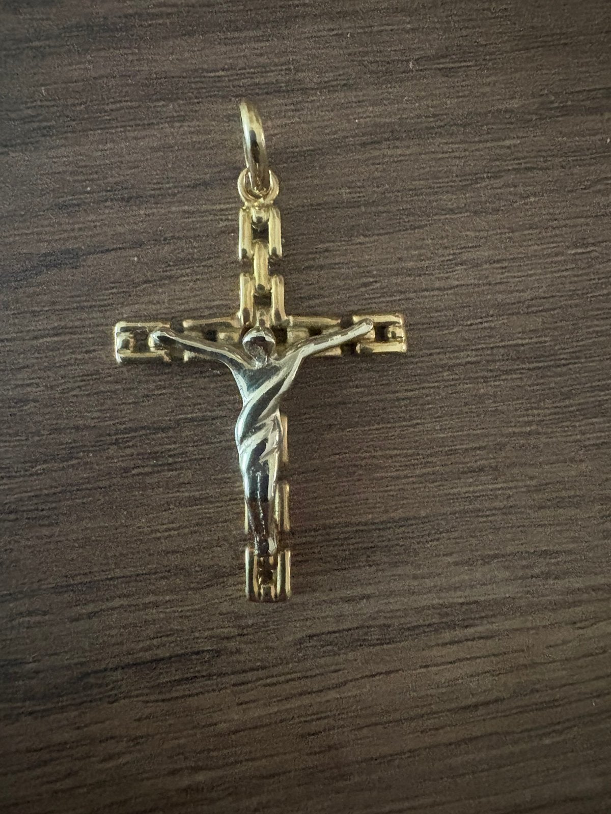 Gouden kruis !!, Ophalen of Verzenden, Nieuw, Goud, Kruis of Symbool