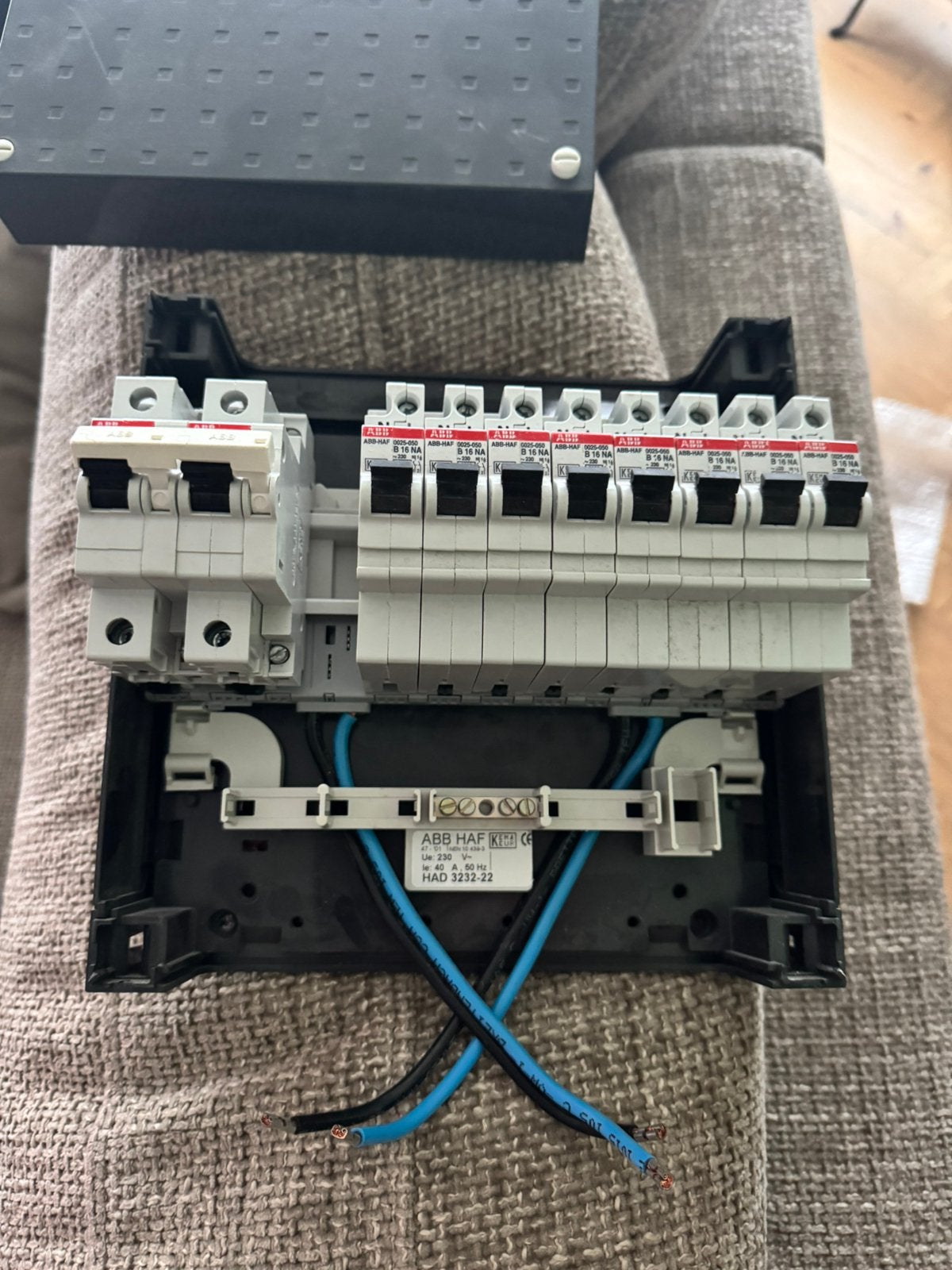 ABB hafonorm groepenkast, Ophalen of Verzenden, Zo goed als nieuw, Overige typen