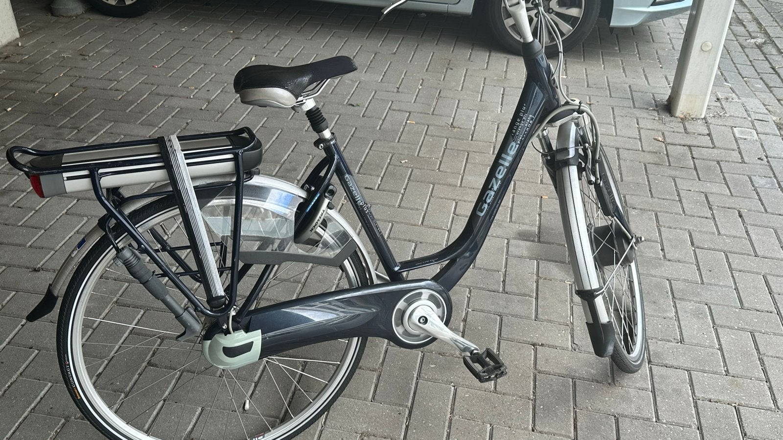 Goed onderhouden Gazelle elektrische fiets, Ophalen, Gebruikt, 30 tot 50 km per accu, Gazelle