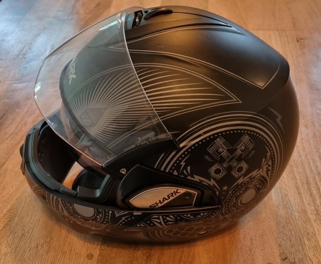Motorhelm Shark Evoline S3 Meskal, Motoren, Kleding | Motorhelmen, Systeemhelm, Dames, Shark, Ophalen of Verzenden