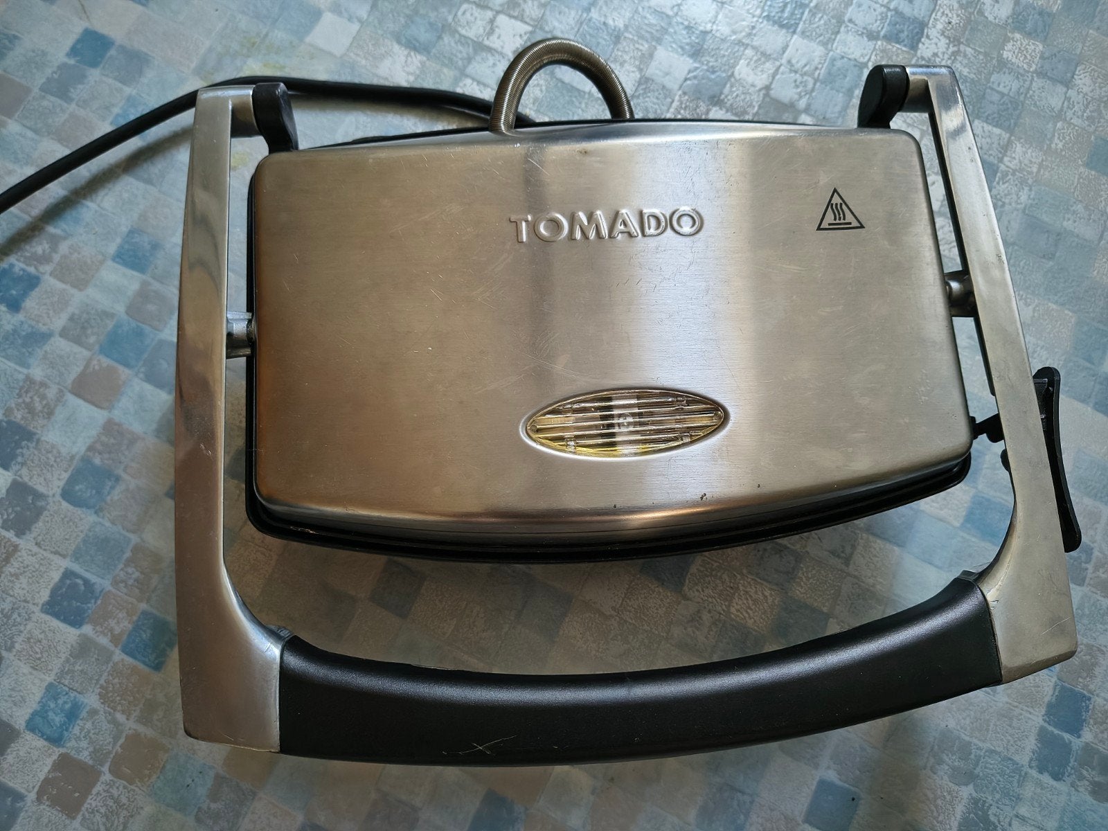 Tomado Contactgrill TM-1291, Ophalen of Verzenden, Gebruikt