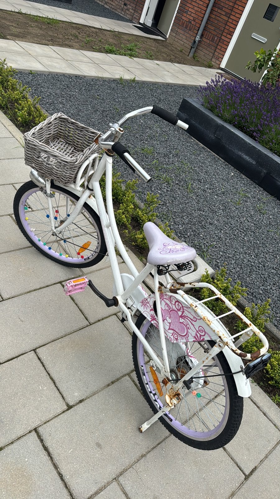 Meisjes fiets 24 inch, Fietsen en Brommers, Fietsen | Meisjes, Ophalen, Zo goed als nieuw, 24 inch