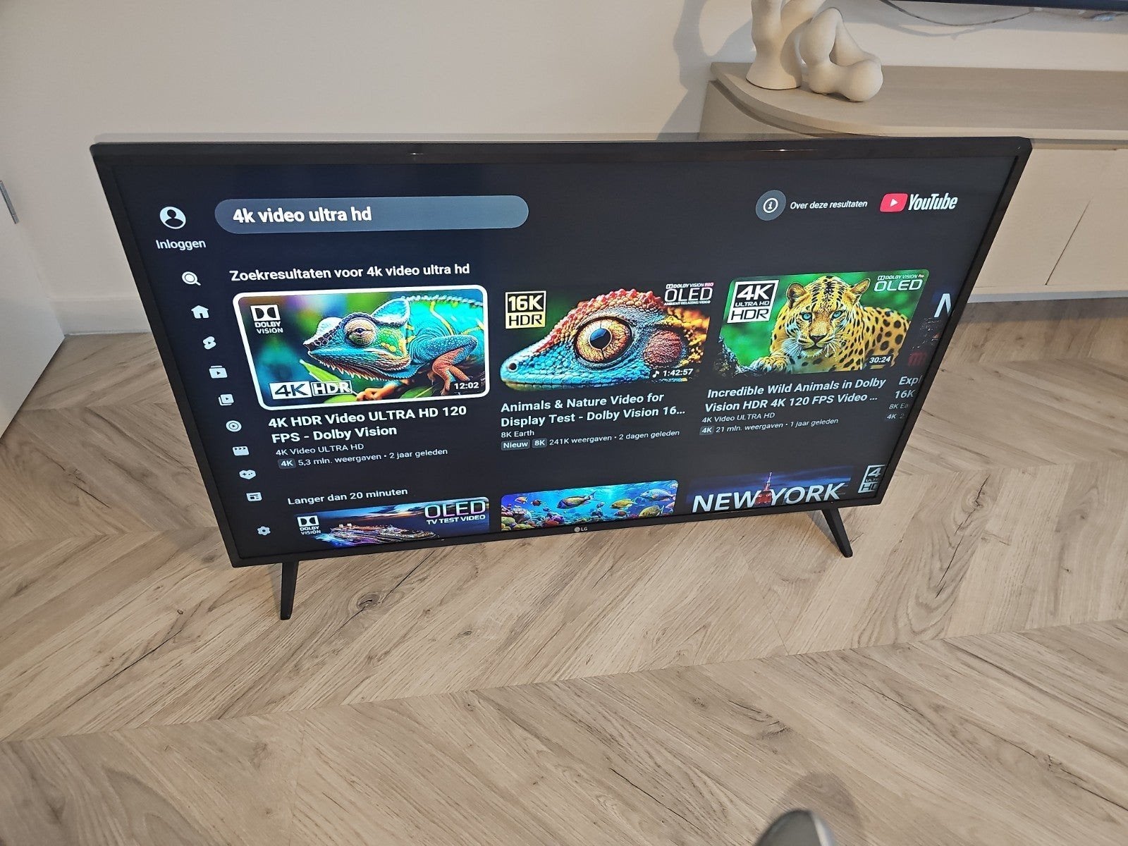 LG SMART TV 43 INCH 4K UHD APPS, Ophalen