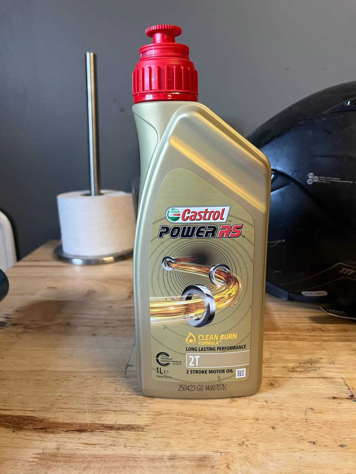 2x Castrol Power RS 2T tweetakt motorolie 1L, Motoren, Ophalen