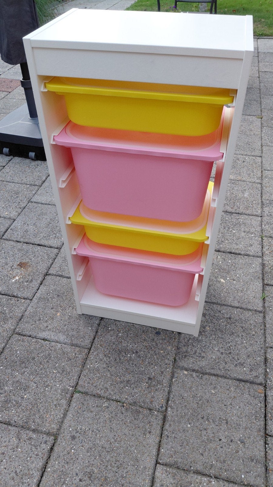 TROFAST Ikea opbergmeubel, Ophalen, Minder dan 50 cm, 3 of 4 laden, Minder dan 100 cm