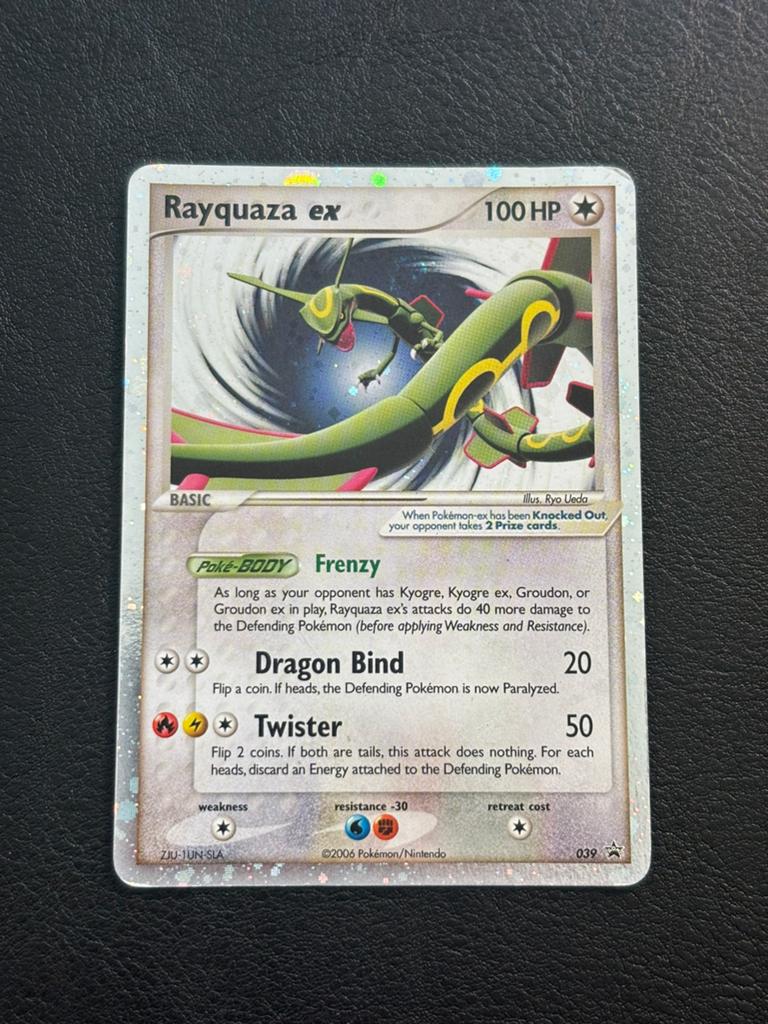 Rayquaza ex - Nintendo Black Star Promos 039 (LP), Ophalen of Verzenden, Zo goed als nieuw