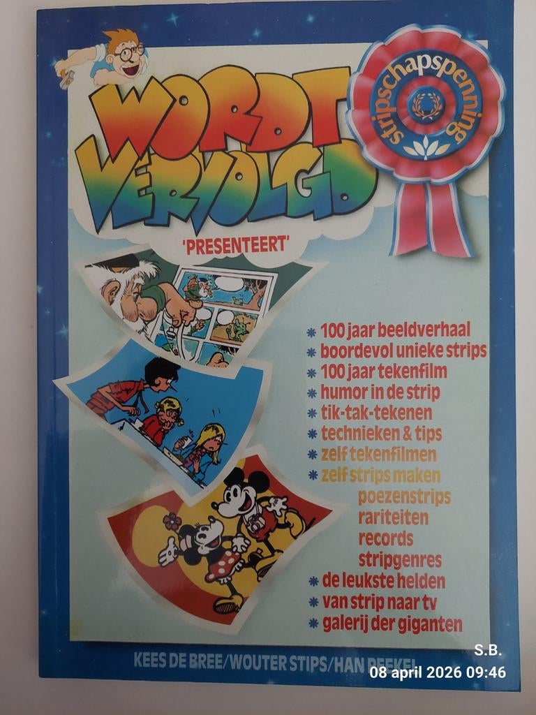 Wordt Vervolgd: Het Unieke Televisieboek voor de Stripliefhe, Boeken, Stripboeken, Gelezen, Eén stripboek, Verzenden
