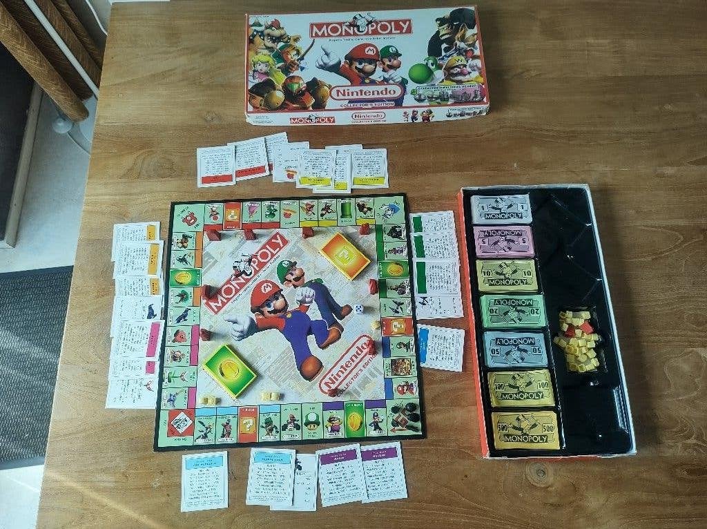 incomplete monopoly nintendo collector's edition, Hobby en Vrije tijd, Gezelschapsspellen | Bordspellen, Ophalen of Verzenden