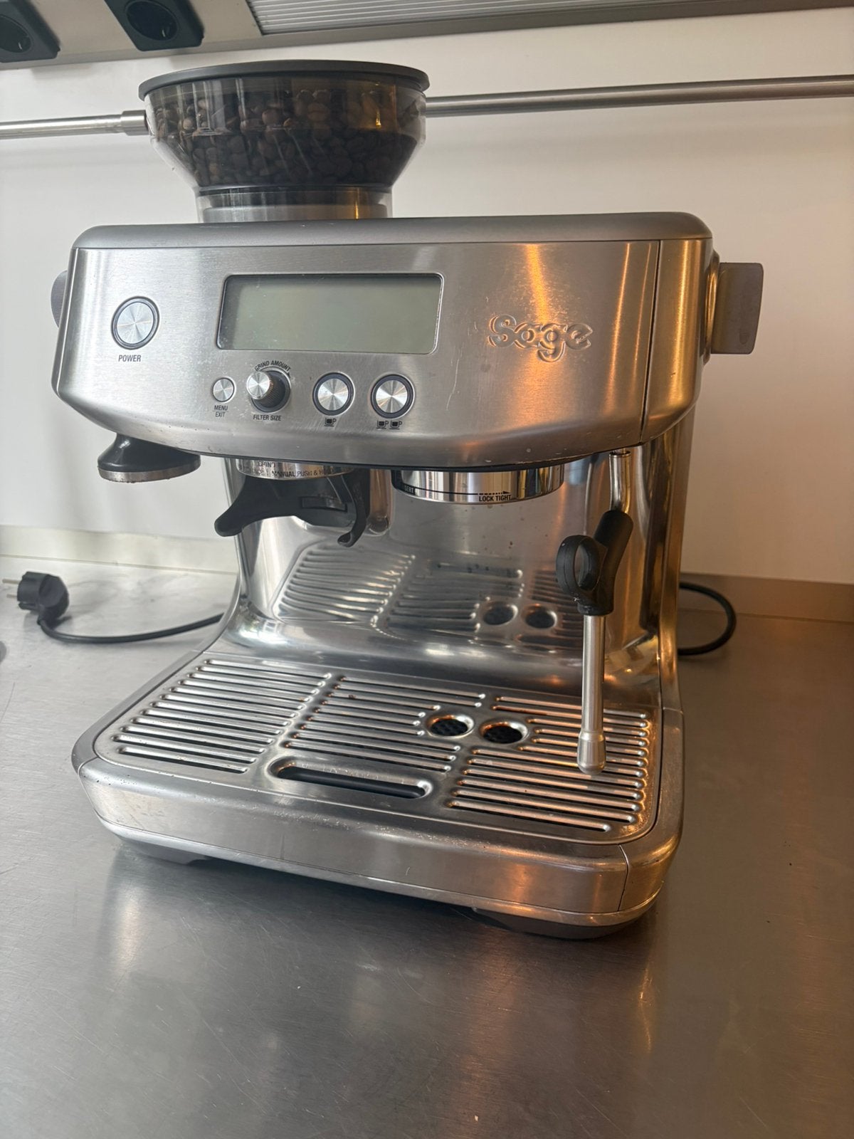 Coffee machine, Witgoed en Apparatuur, Ophalen, Gebruikt, Koffiemachine, Koffiebonen