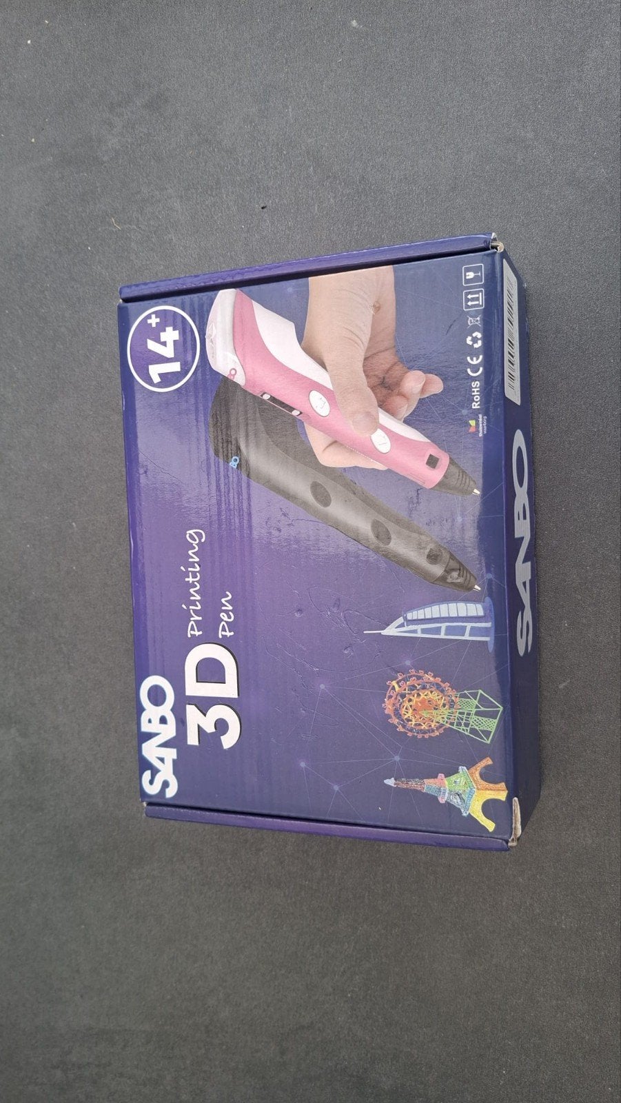 SABO 3D Printing Pen met filament en sjablonen, Ophalen of Verzenden, Zo goed als nieuw, Bouwen